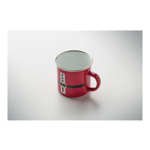 Emaille-Becher 300ml rot | ohne Werbeanbringung | Nicht verfügbar | Nicht verfügbar | Nicht verfügbar
