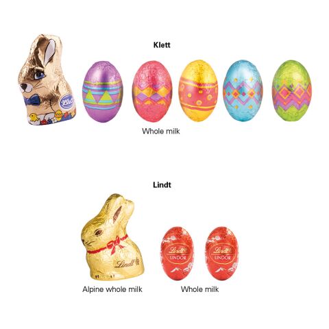 Klappbox S Ostern ohne Werbeanbringung | Lindor