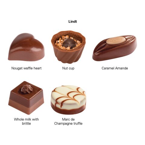 Lindt Präsent ohne Werbeanbringung | Weihnachtsmütze