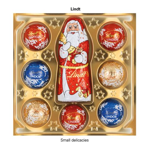 Lindt Präsent Weihnachten 4c Euroskala | Weihnachtsmütze