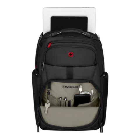Wenger Meteor 17&quot; Laptop-Rucksack mit Tablet-Fach schwarz | ohne Werbeanbringung