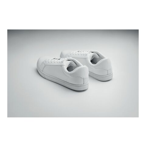 Turnschuhe aus PU Gr. 45 weiß | ohne Werbeanbringung | Nicht verfügbar | Nicht verfügbar | Nicht verfügbar