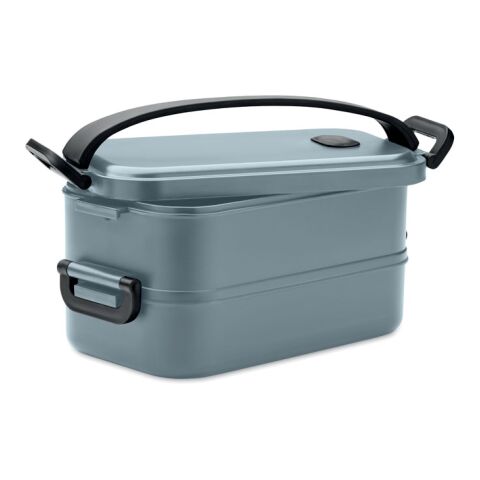 Lunchbox recyceltes PP petrol | ohne Werbeanbringung | Nicht verfügbar | Nicht verfügbar | Nicht verfügbar