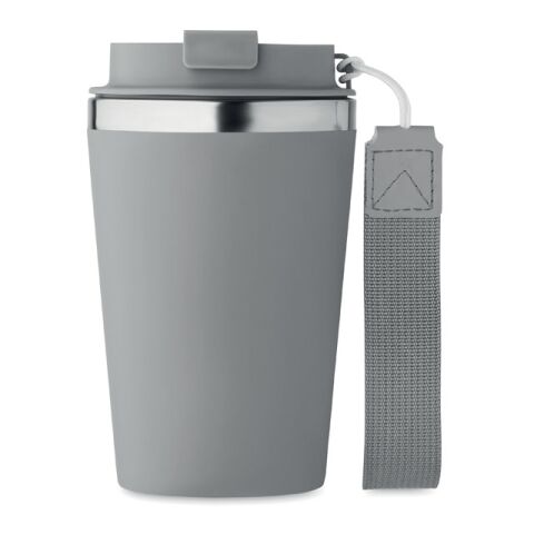 Doppelwandiger Trinkbecher 350 ml dunkelgrau | ohne Werbeanbringung | Nicht verfügbar | Nicht verfügbar | Nicht verfügbar