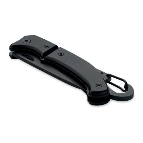 Klappmesser Aluminium schwarz | ohne Werbeanbringung | Nicht verfügbar | Nicht verfügbar
