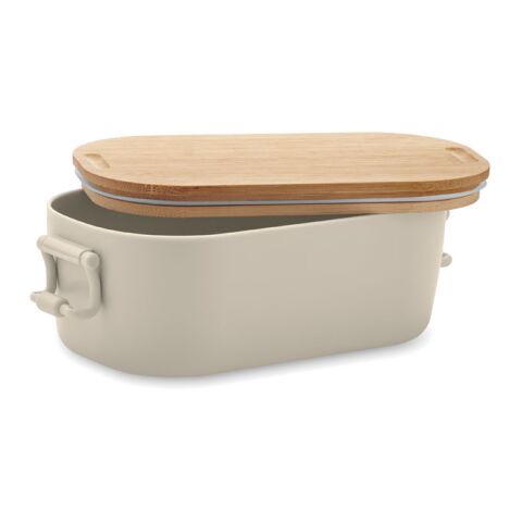 Lunchbox PP 700 ml beige | ohne Werbeanbringung | Nicht verfügbar | Nicht verfügbar | Nicht verfügbar