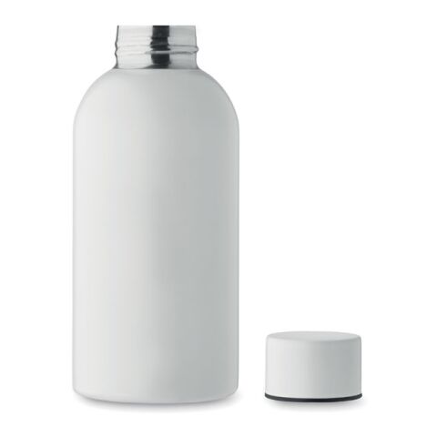 Einwandige Trinkflasche 500 ml weiss