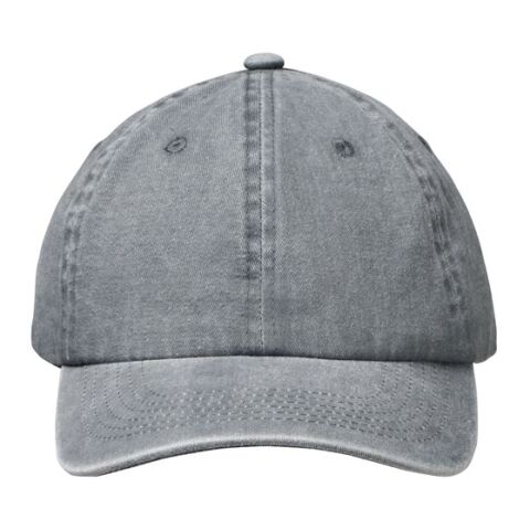 Baseball Kappe 6 Panels grau