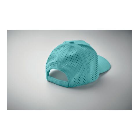 Performance Kappe 5 Panels türkis | ohne Werbeanbringung | Nicht verfügbar | Nicht verfügbar | Nicht verfügbar