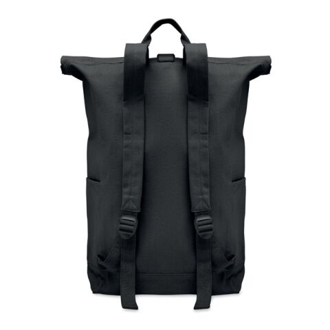 Rolltop-Rucksack 390 g/m² schwarz | ohne Werbeanbringung | Nicht verfügbar | Nicht verfügbar | Nicht verfügbar