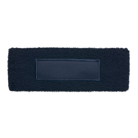Stirnband Polycotton marineblau