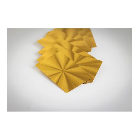 Wasserabweisende Spielkarten gold | ohne Werbeanbringung | Nicht verfügbar | Nicht verfügbar | Nicht verfügbar