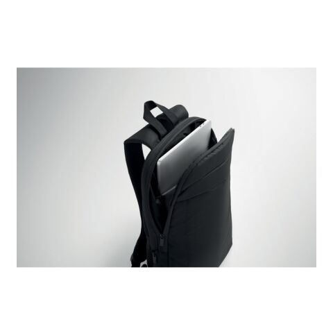 16&quot; Rucksack 600D RPET schwarz | ohne Werbeanbringung | Nicht verfügbar | Nicht verfügbar | Nicht verfügbar