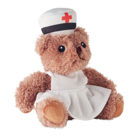 Teddybär Krankenschwester weiß | ohne Werbeanbringung | Nicht verfügbar | Nicht verfügbar | Nicht verfügbar