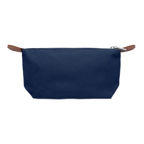 Kosmetiktasche 600D RPET blau | ohne Werbeanbringung | Nicht verfügbar | Nicht verfügbar | Nicht verfügbar