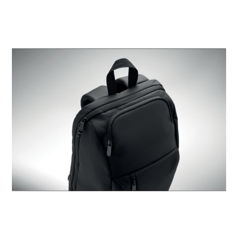 15" RPET Laptop-Rucksack 15L schwarz | ohne Werbeanbringung | Nicht verfügbar | Nicht verfügbar | Nicht verfügbar