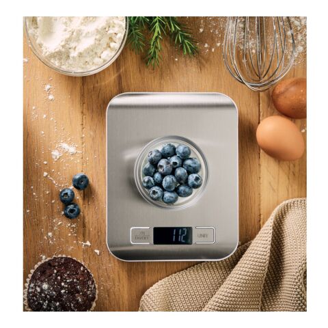 Digitale Küchenwaage 5kg silber