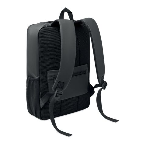 15" Hartschalen-RPET-Rucksack schwarz | ohne Werbeanbringung | Nicht verfügbar | Nicht verfügbar
