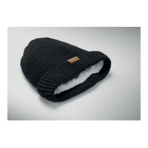 Beanie mit Bündchen schwarz | ohne Werbeanbringung | Nicht verfügbar | Nicht verfügbar | Nicht verfügbar