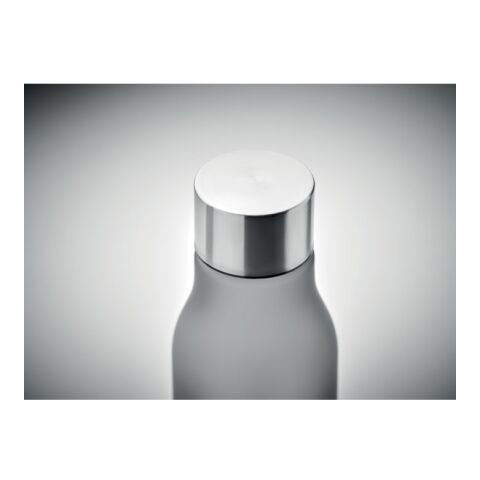 Trinkflasche RPET 600ml transparent grau | ohne Werbeanbringung | Nicht verfügbar | Nicht verfügbar