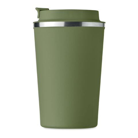 Doppelwandiger Becher 350ml dunkelgrün | ohne Werbeanbringung | Nicht verfügbar | Nicht verfügbar | Nicht verfügbar