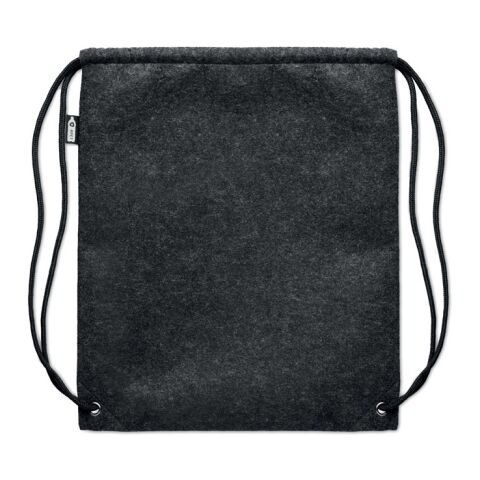 Beutel mit Kordelzug RPET-Filz dunkelgrau | ohne Werbeanbringung | Nicht verfügbar | Nicht verfügbar | Nicht verfügbar