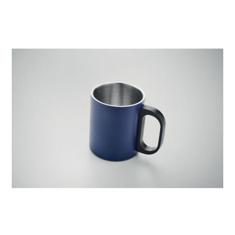 Doppelwandiger Becher 300 ml aus Edelstahl marineblau | ohne Werbeanbringung | Nicht verfügbar | Nicht verfügbar | Nicht verfügbar