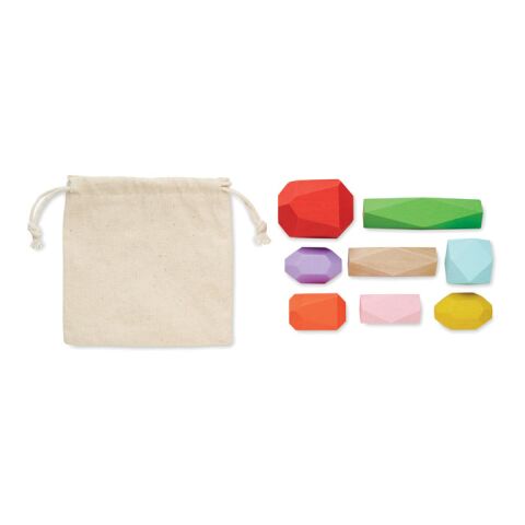 Holzsteine im Beutel beige | ohne Werbeanbringung | Nicht verfügbar | Nicht verfügbar | Nicht verfügbar