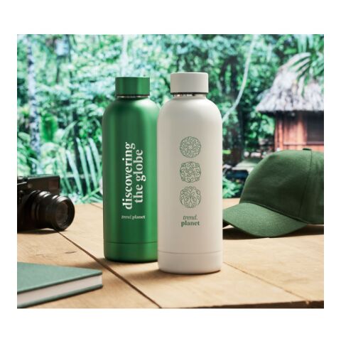 Trinkflasche Edelstahl 500 ml grün | ohne Werbeanbringung | Nicht verfügbar | Nicht verfügbar | Nicht verfügbar