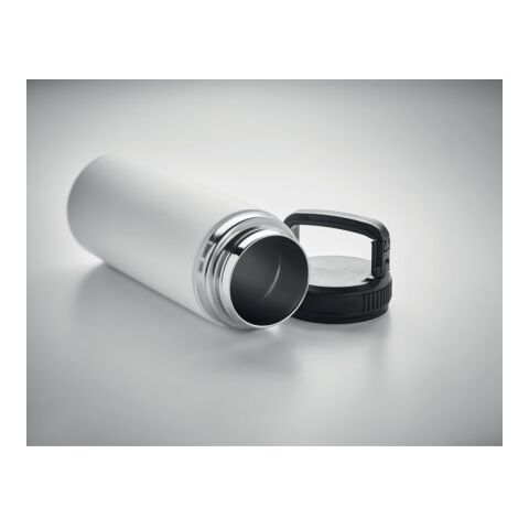 Doppelwandige Isolierflasche 500 ml weiß | ohne Werbeanbringung | Nicht verfügbar | Nicht verfügbar | Nicht verfügbar