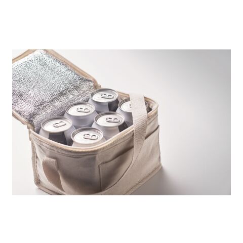 Kühltasche für Dosen beige | ohne Werbeanbringung | Nicht verfügbar | Nicht verfügbar | Nicht verfügbar