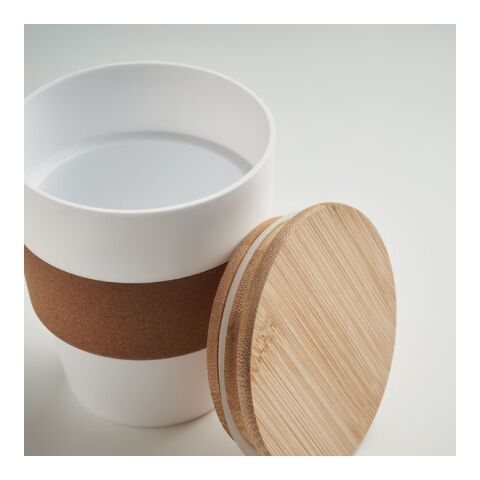 Becher recyceltes PP 300 ml weiß | ohne Werbeanbringung | Nicht verfügbar | Nicht verfügbar | Nicht verfügbar