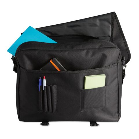 Dokumententasche 600D Polyester schwarz