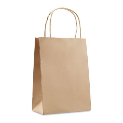 Kleine Geschenkpapiertüte, weiß beige | ohne Werbeanbringung | Nicht verfügbar | Nicht verfügbar | Nicht verfügbar