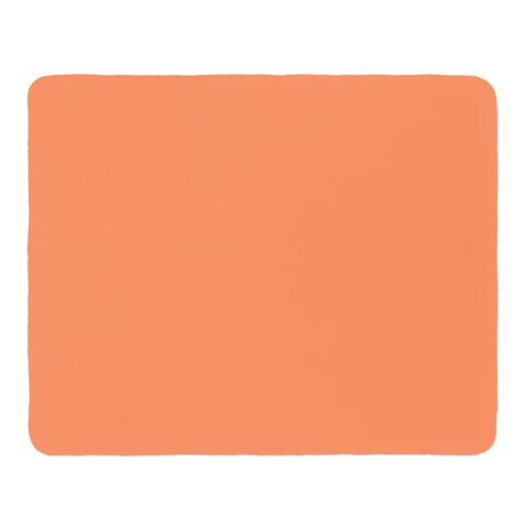 RPET Fleece-Reisedecke orange