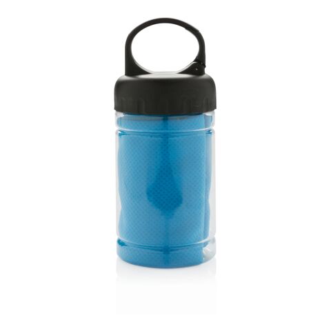 Kühlhandtuch blau | ohne Werbeanbringung | Nicht verfügbar | Nicht verfügbar | Nicht verfügbar