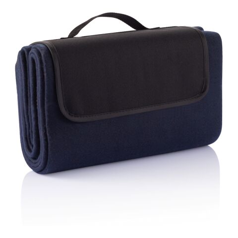 Picknickdecke Vlies navy blau | ohne Werbeanbringung | Nicht verfügbar | Nicht verfügbar | Nicht verfügbar