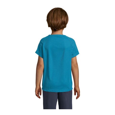 SPORTY KINDERT-SHIRT 140g aqua | 4XL | ohne Werbeanbringung | Nicht verfügbar | Nicht verfügbar | Nicht verfügbar