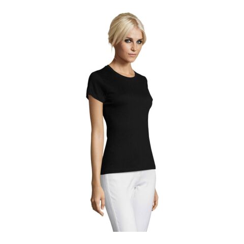 REGENT DAMENT-SHIRT 150g tiefschwarz | M | ohne Werbeanbringung | Nicht verfügbar | Nicht verfügbar | Nicht verfügbar