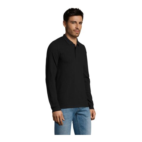 PERFECT MEN LSL POLO 180g schwarz | M | ohne Werbeanbringung | Nicht verfügbar | Nicht verfügbar | Nicht verfügbar