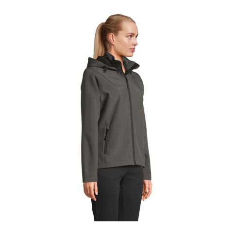 RACE WOMEN HOODED JACKET grau | L | ohne Werbeanbringung | Nicht verfügbar | Nicht verfügbar | Nicht verfügbar