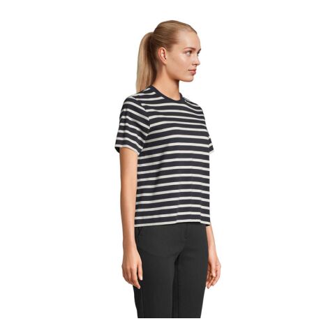 LEGEND WOMEN T-SHIRT Navy|Off White | XXL | ohne Werbeanbringung | Nicht verfügbar | Nicht verfügbar | Nicht verfügbar