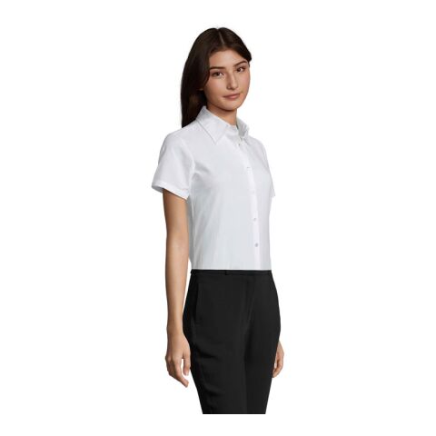 Elite Damen-Oxfordhemd weiss | M