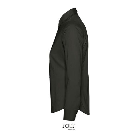 EDEN STRETCH WOMEN SHIRT schwarz | XL | ohne Werbeanbringung | Nicht verfügbar | Nicht verfügbar | Nicht verfügbar