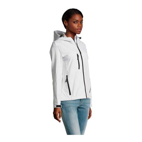 REPLAY DAMEN HOOD SOFTSHELL weiß | L | ohne Werbeanbringung | Nicht verfügbar | Nicht verfügbar | Nicht verfügbar