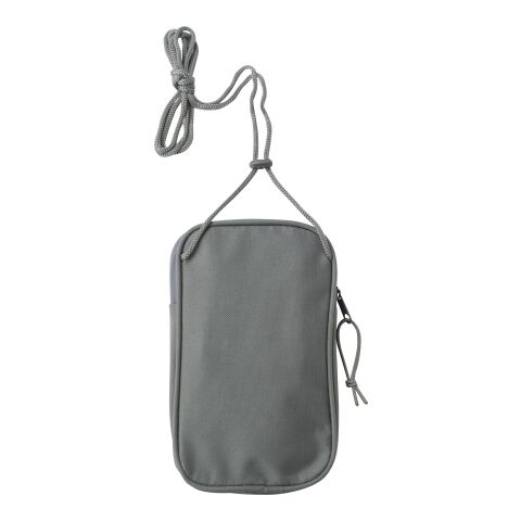 Polyester RPET (600D) Umhängetasche Gracelyn Blau | ohne Werbeanbringung | Nicht verfügbar | Nicht verfügbar