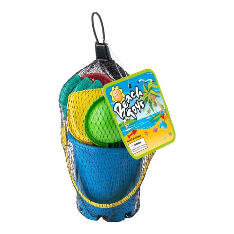 Recycelter PP-Strandeimer Mateo bunt | ohne Werbeanbringung | Nicht verfügbar | Nicht verfügbar