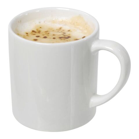 Becher &#039;Star&#039; aus Keramik Weiß | ohne Werbeanbringung | Nicht verfügbar | Nicht verfügbar