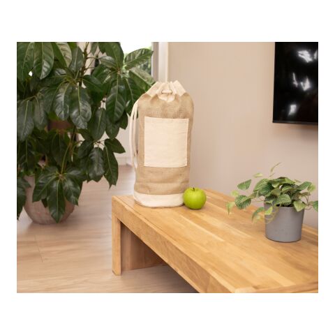 Matchsack &#039;Nature&#039; aus Jute Braun | ohne Werbeanbringung | Nicht verfügbar | Nicht verfügbar