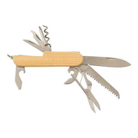 Bambus-Taschenmesser hellbraun | ohne Werbeanbringung | Nicht verfügbar | Nicht verfügbar